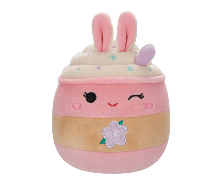 Squishmallows 13 cm - Suey, a pink nyuszi tejturmix