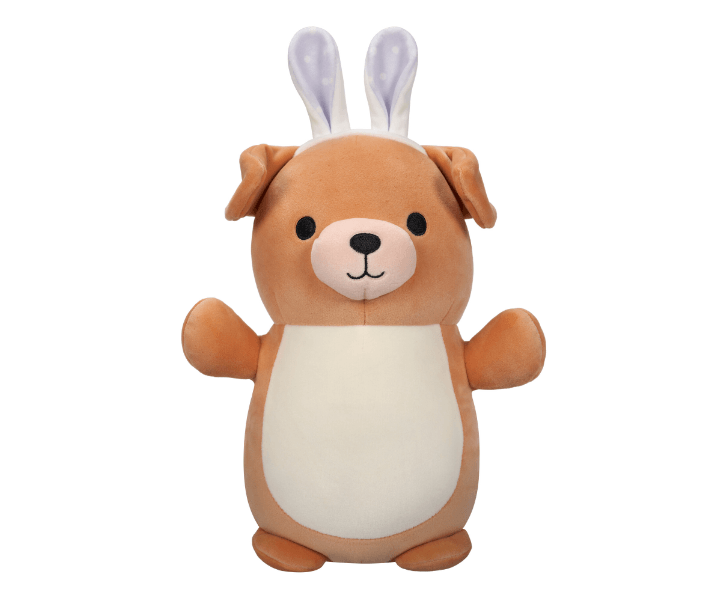 Squishmallows Hugmee, 25 cm - Spencer, a barna labrador