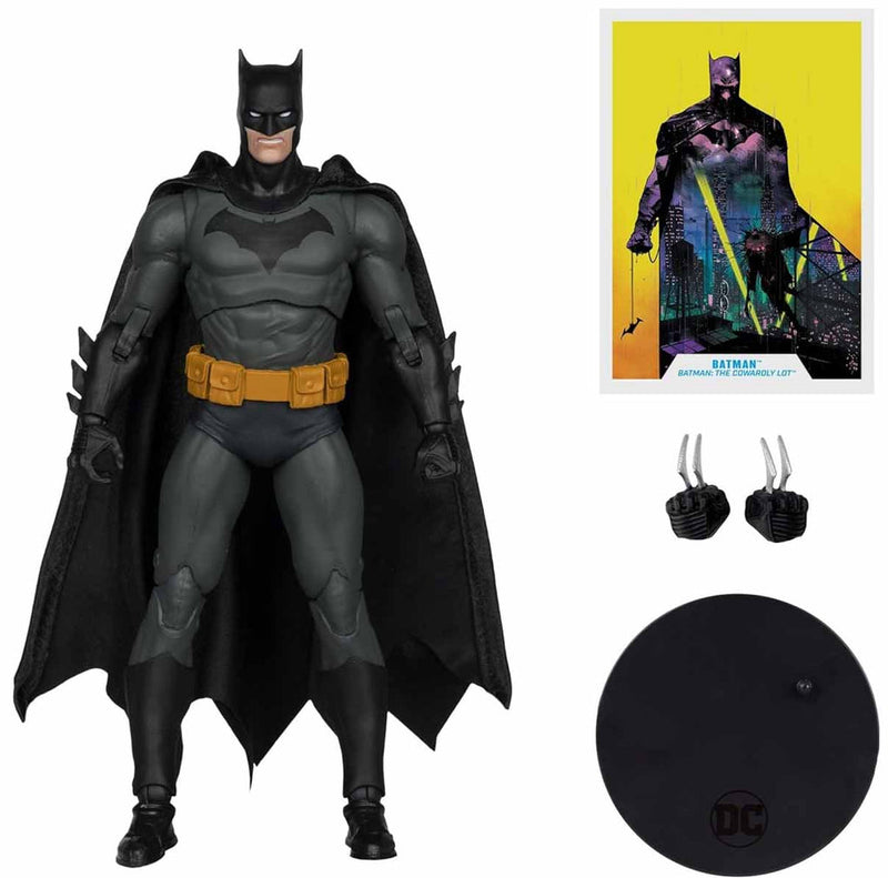 DC McFarlane DC Multiverse játékfigura 18 cm - Batman (Batman the cowardly lot) (Ritka)