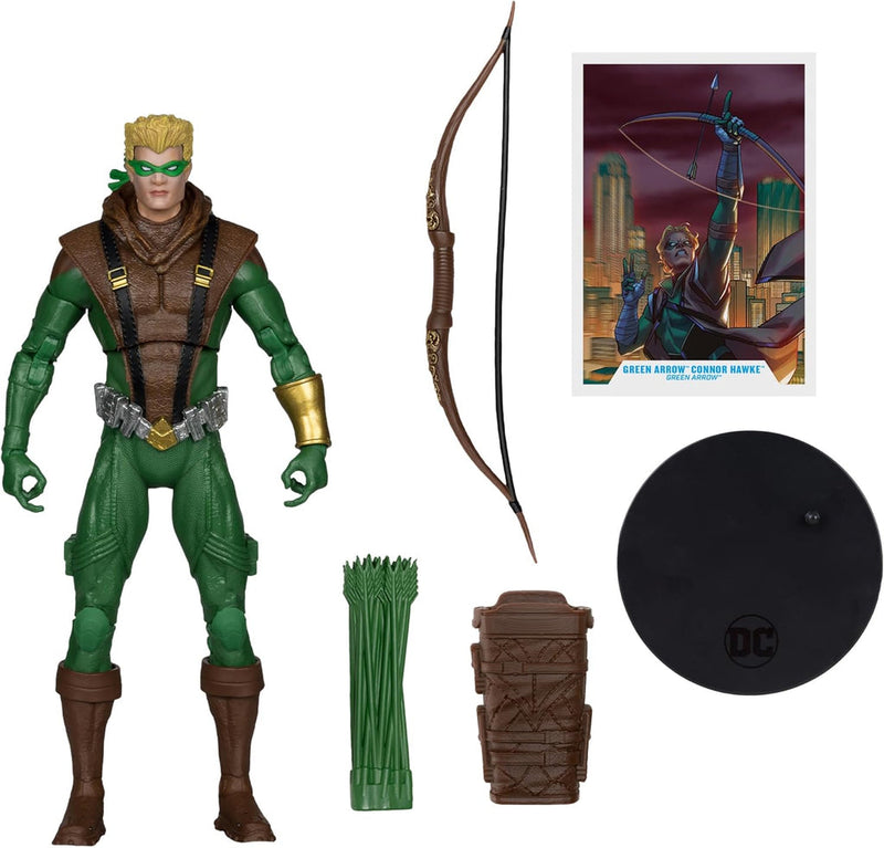 DC McFarlane DC Multiverse játékfigura 18 cm (Gold label) - Connor Hawke (Zöld Íjász) különleges kiadás