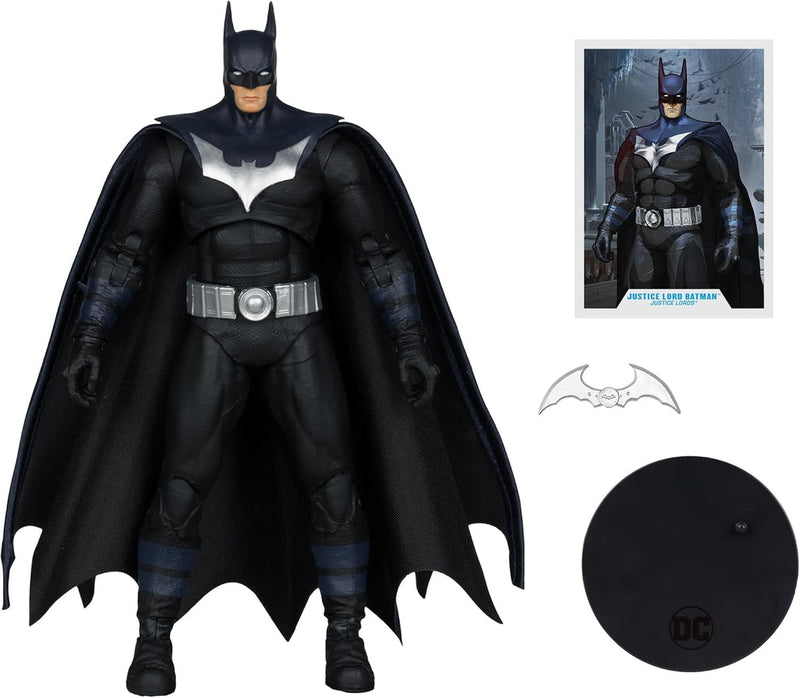 DC McFarlane DC Multiverse játékfigura 18 cm (Gold label) - Lord Batman (Justice Lords) különleges kiadás