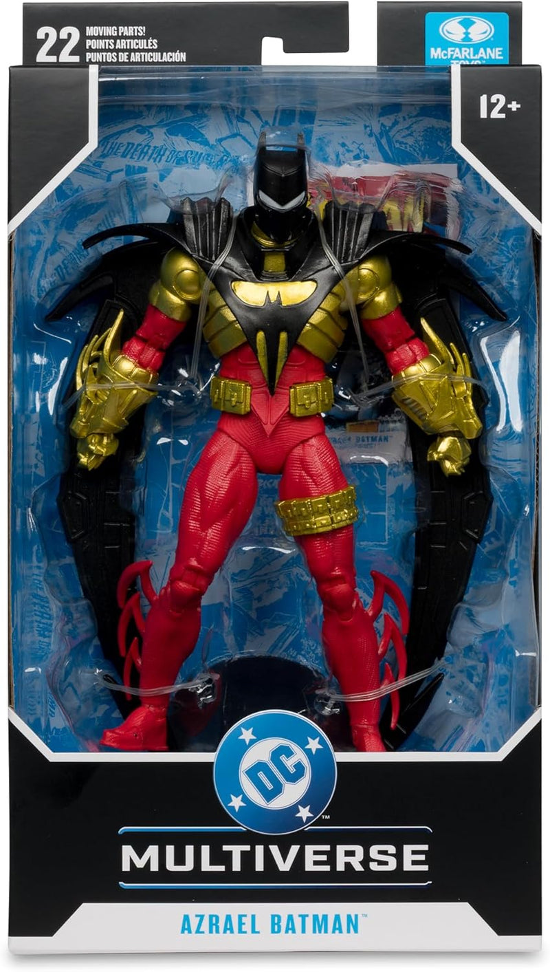 DC McFarlane DC Multiverse játékfigura 18 cm -  Azrael Batman (Knightquest)