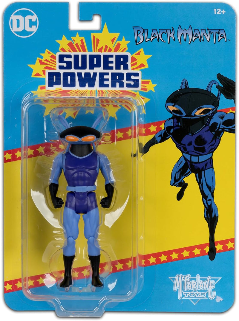 DC McFarlane Super Powers játékfigura 13 cm - Black Manta