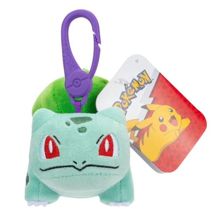 Pokémon kulcstartós plüssfigura - Bulbasaur 8 cm