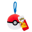 Pokémon kulcstartós plüssfigura - Pokélabda 8 cm (2)