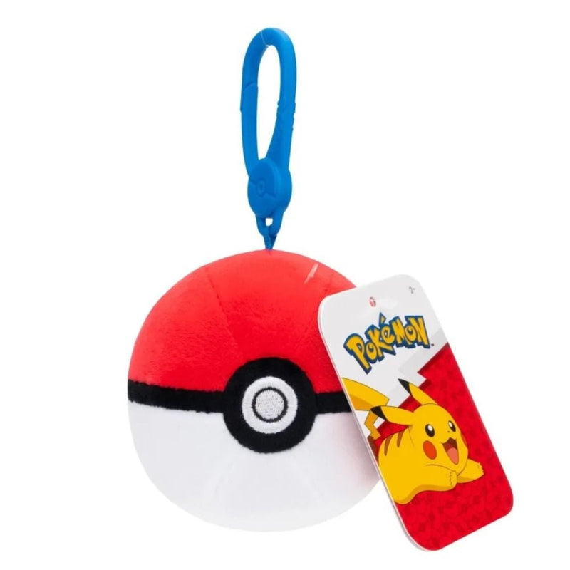 Pokémon kulcstartós plüssfigura - Pokélabda 8 cm (2)