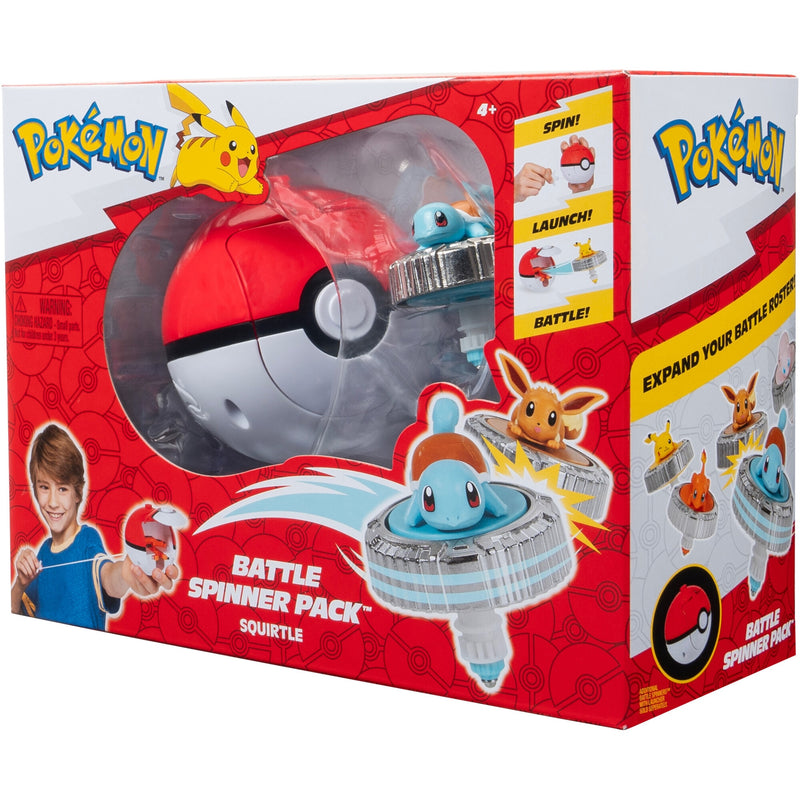 Pokémon harci pörgettyű - Squirtle, pokélabdával
