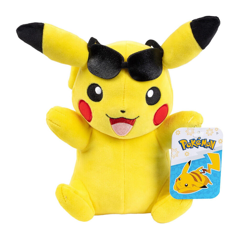 Pokémon plüssfigura - Pikachu napszemüveggel 20 cm