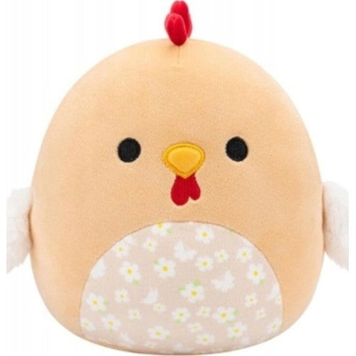 Squishmallows (Húsvét) 20 cm - Rutie a barna kakas virágos hassal