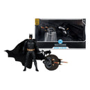 DC McFarlane DC Multiverse jármű és játékfigura 20 cm - Batpod és Batman (A sötét lovag - Felemelkedés)