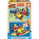 Educa 2 x 25 db-os fa puzzle - Mickey Mouse és barátai