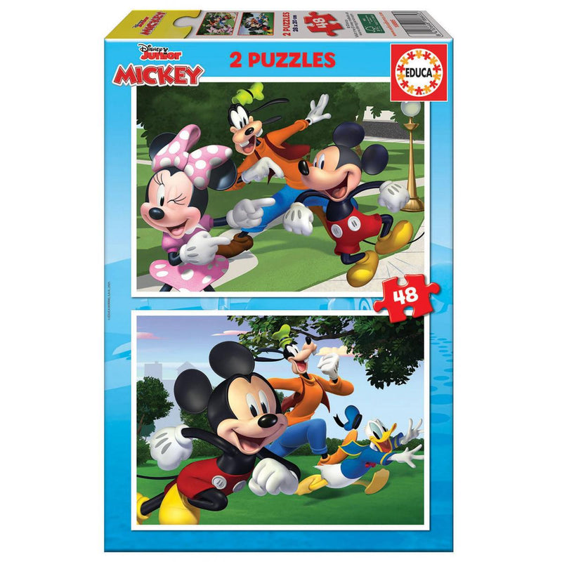 Educa Mickey és barátai 2x48 db-os puzzle