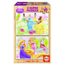 Educa Disney Hercegn?k fa puzzle, 2x16 darabos