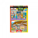 Educa Simpsons puzzle, 2x100 darabos