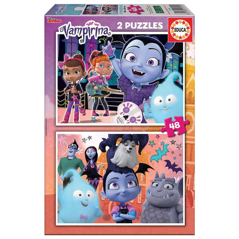 Educa Vampirina puzzle, 2x48 darabos