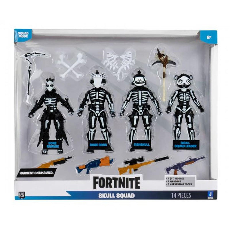 Fortnite figura csomag 14 darabos szett - Skull Squad