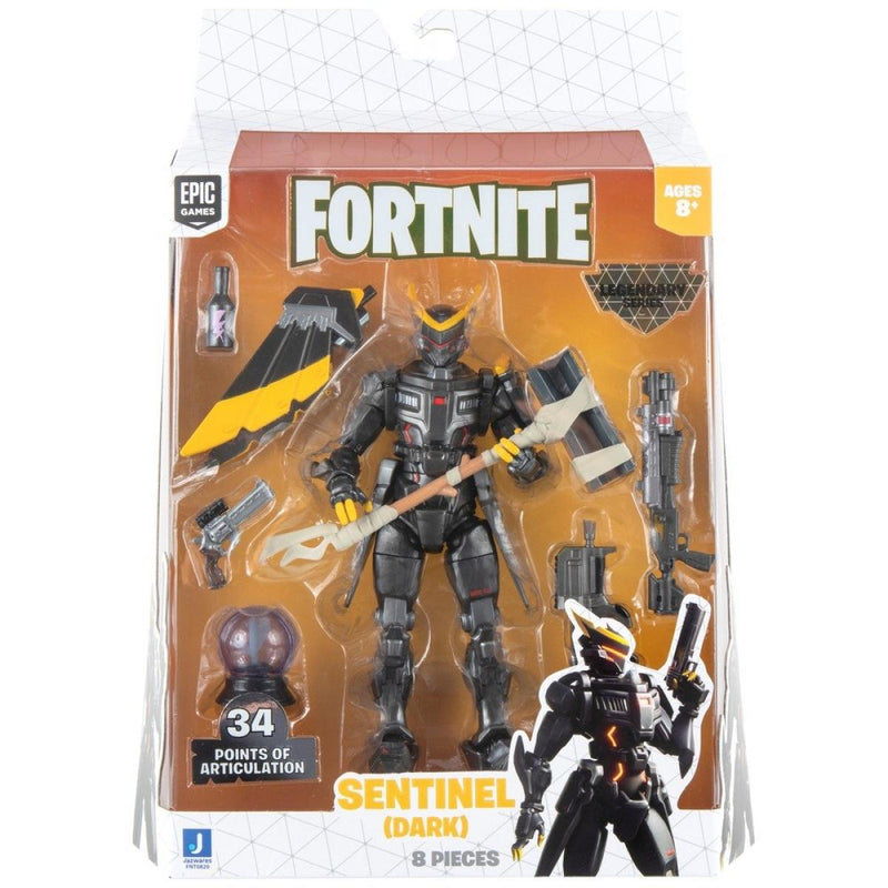 Fortnite akció figura 15 cm - Sentinel Dark Legendary Series 8 darabos szett