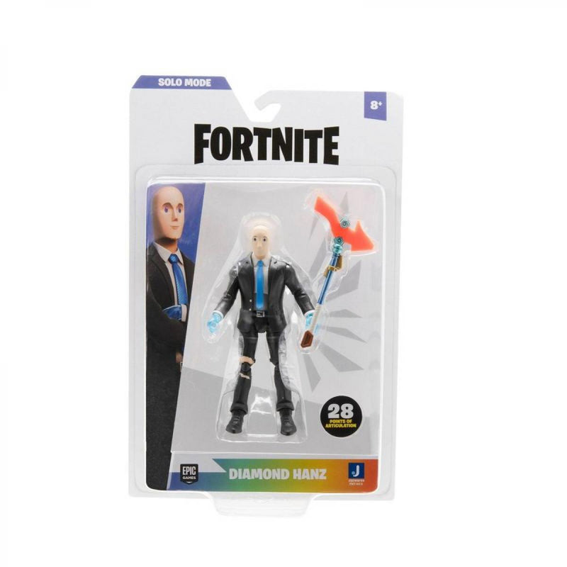 Fortnite akció figura 10 cm - Solo Mode Diamond Hanz 2 darabos szett