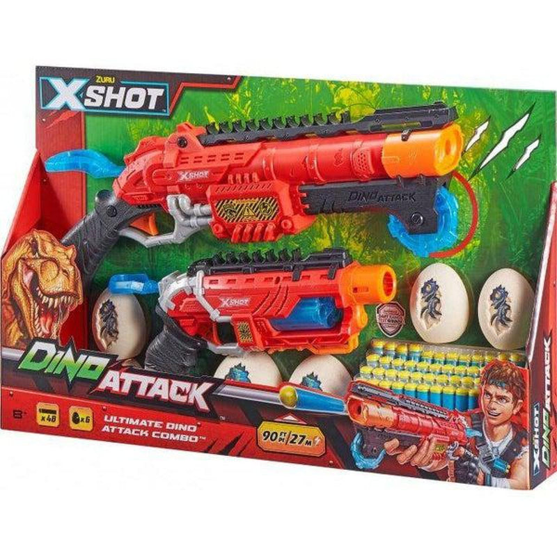 Xshot Dino attack - combo szett