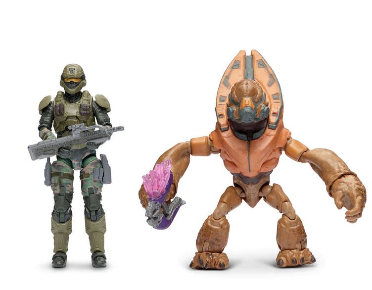 Halo Infinite akció figura csomag 10 cm - UNSC Marine B vs. Grunt Conscript