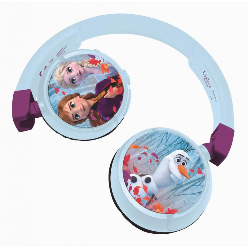 2:1 Bluetooth® és vezetékes összecsukható fejhallgató gyerekeknek biztonságos hanger?vel FROZEN