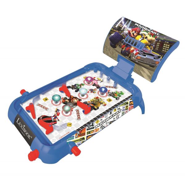 Lexibook Super Mario Kart elektronikus flipper fényekkel és hangokkal