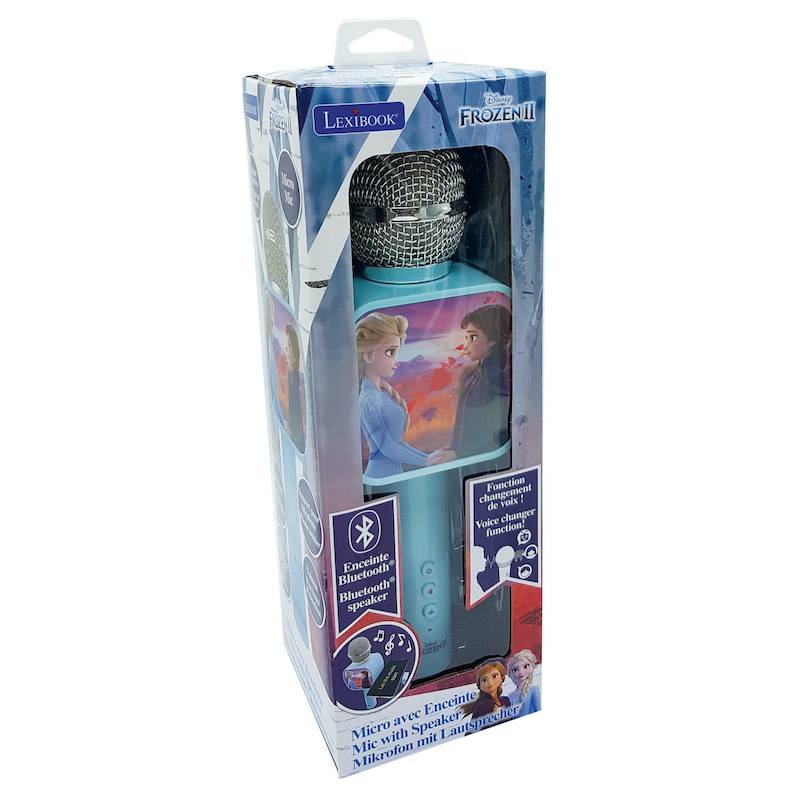 Lexibook Jégvarázs Vezeték nélküli karaoke mikrofon  beépített Bluetooth® hangszóróval
