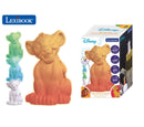 Oroszlánkirály Szimba 3D-s színváltós éjjeli lámpa, 20 cm