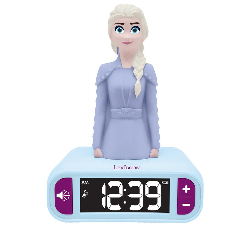 Ébresztő óra éjszakai fénnyel és hanggal FROZEN ELSA