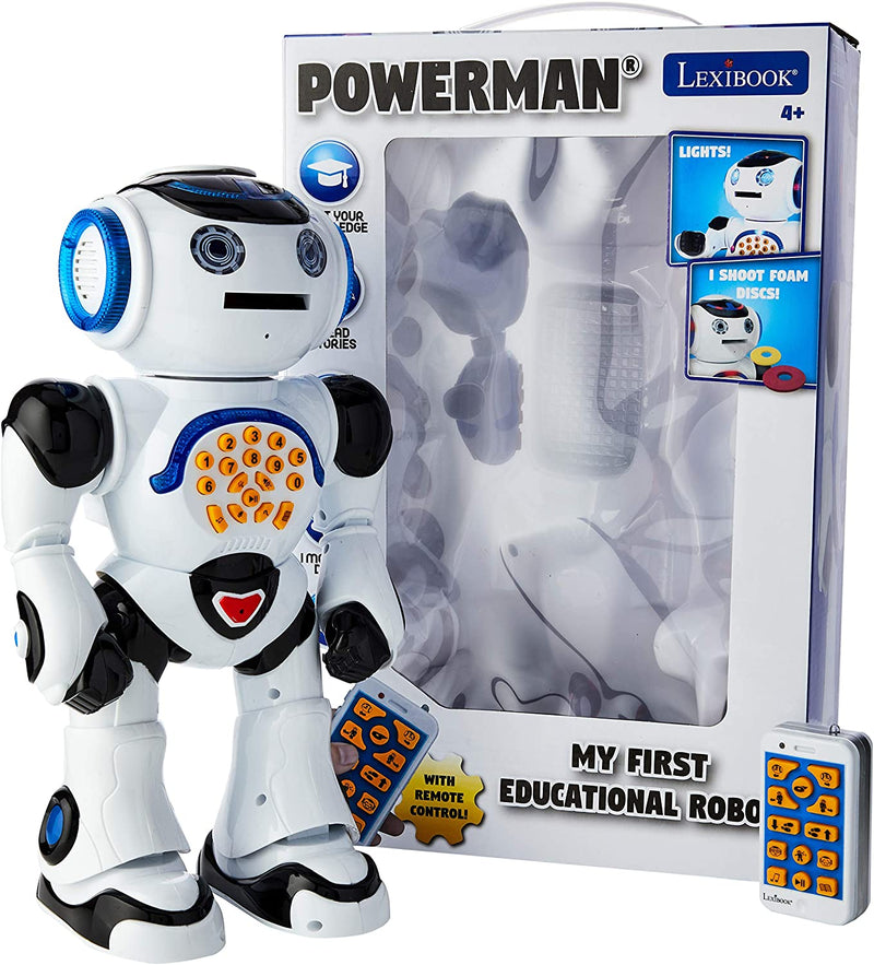 Magyarul beszél? Oktató-Szórakoztató-Interaktív POWERMAN® okos Robot távirányítóval