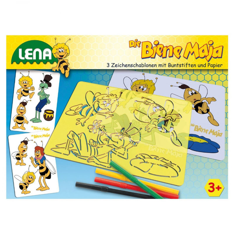 Lena Maja, a méhecske rajzsablon készlet