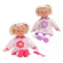 Loko hajasbaba virágos ruhában 32 cm