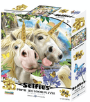 Unikornis szelfi 3D puzzle, 100 darabos