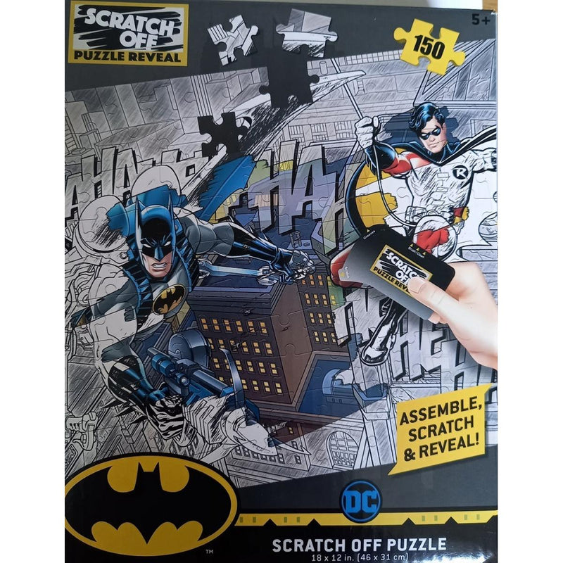 DC COMICS Batman és Robin kaparós puzzle, 150 darabos