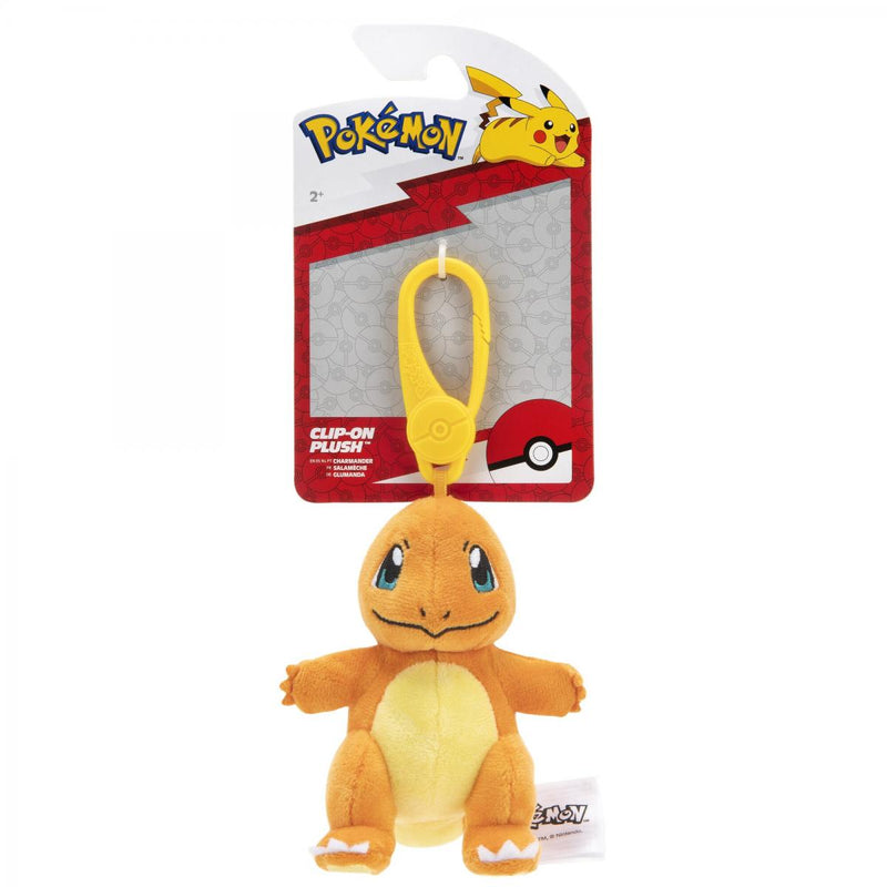 Pokémon kulcstartós plüssfigura - Charmander