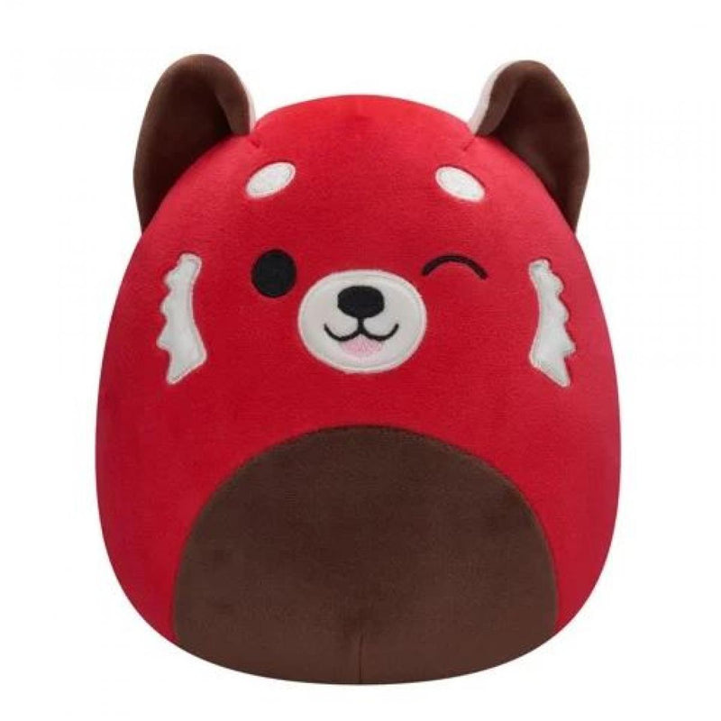 Squishmallows 20 cm - Cici a kacsintós piros panda