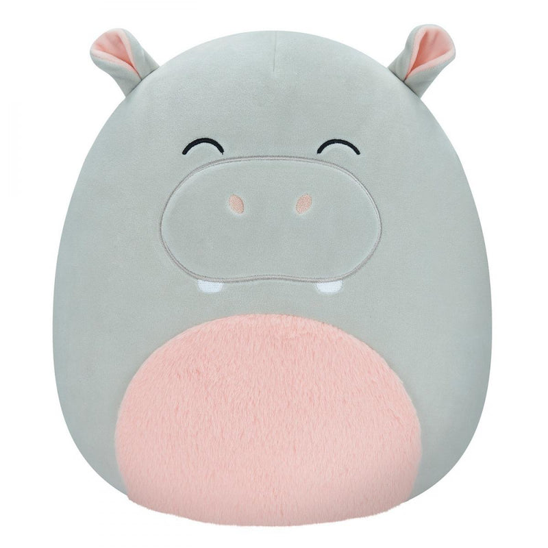 Squishmallows 30 cm - Harrison a szürke víziló