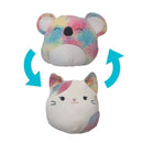 Kifordítható 2 az 1-ben Squishmallows 13 cm - Katya a koala és Risa a cica