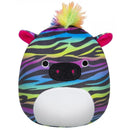 Squishmallows 20 cm - Safiyah a szivárványos zebra