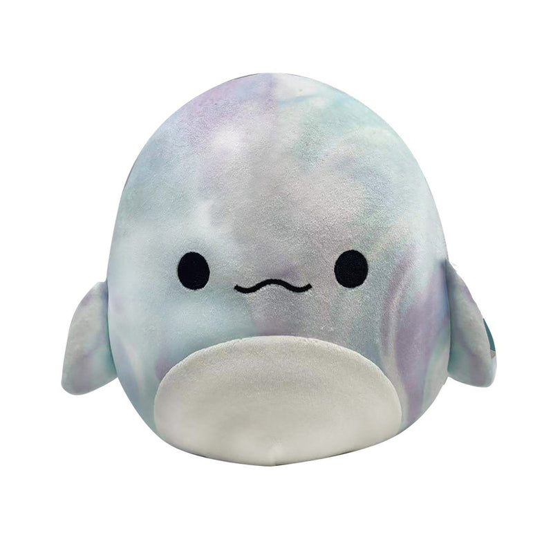 Squishmallows 20 cm - Laslow a beluga bálna