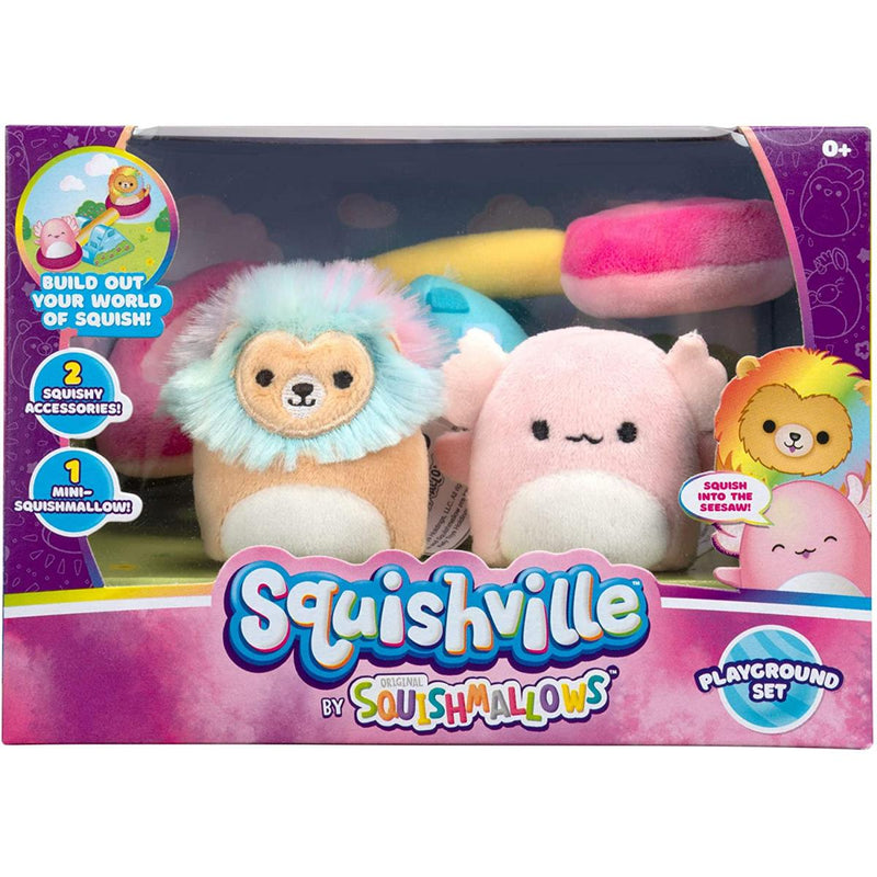 Squishville mini plüss játékkészlet - Játszótéri készlet