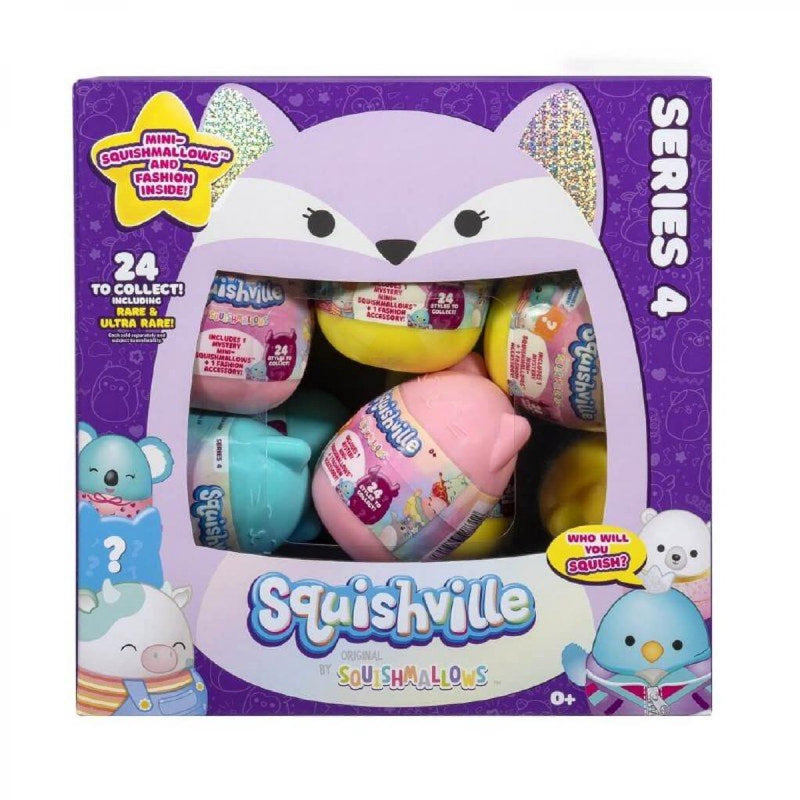 Squishville meglepetés Fashion mini plüss 5 cm