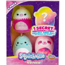 Squishville mini plüssök 4 db Jungle Squad amely 1 db meglepi mini plüsst tartalmaz