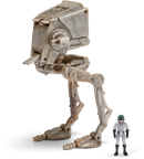 Star Wars - Csillagok háborúja Micro Galaxy Squadron 8 cm-es járm? figurával - Felderít? Terepjáró Lépeget? (AT-ST) figurával