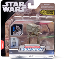 Star Wars - Csillagok háborúja Micro Galaxy Squadron 8 cm-es járm? figurával - Felderít? Terepjáró Lépeget? (AT-ST) figurával