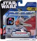 Star Wars - Csillagok háborúja Micro Galaxy Squadron 8 cm-es járm? figurával - Ginivex-osztályú vadászgép (Ginivex-Class Starfighter) + Asajj Ventress