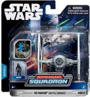 Star Wars - Csillagok háborúja Micro Galaxy Squadron 8 cm-es járm? figurával - Tie Figther - Battle Damage