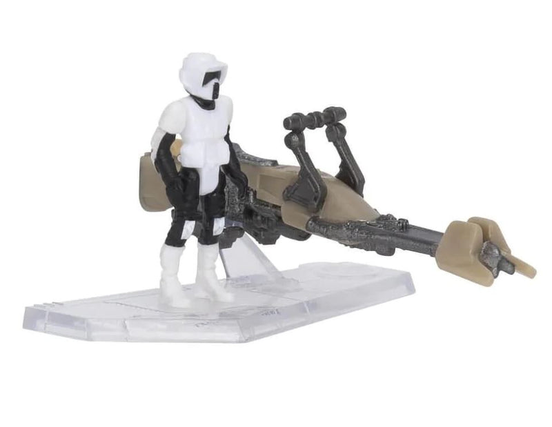 Star Wars - Csillagok háborúja Micro Galaxy Squadron meglepetés jármű figurával 5 cm