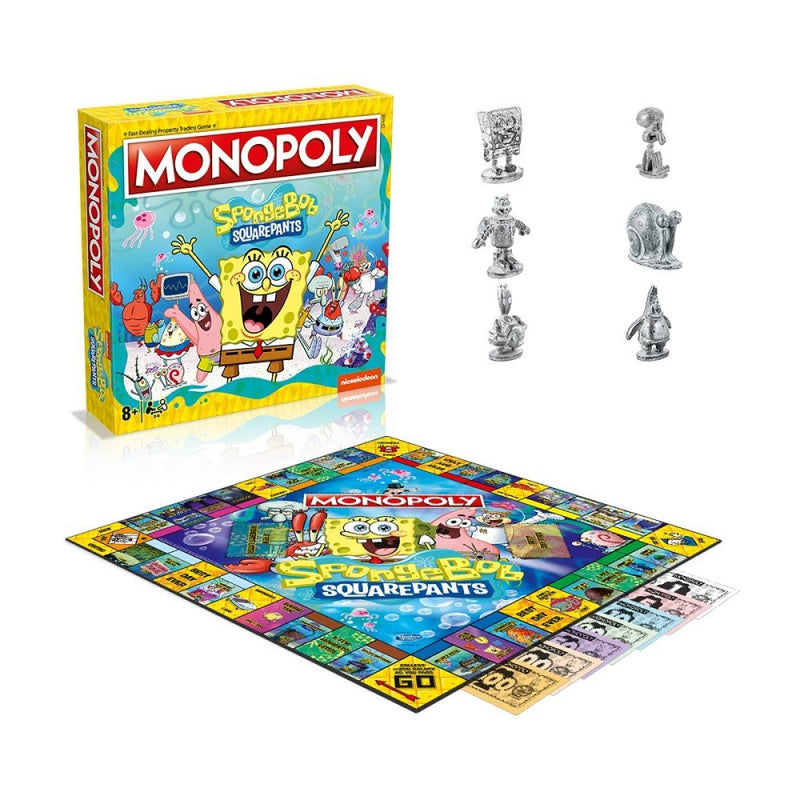 MONOPOLY Spongebob társasjáték angol nyelv?