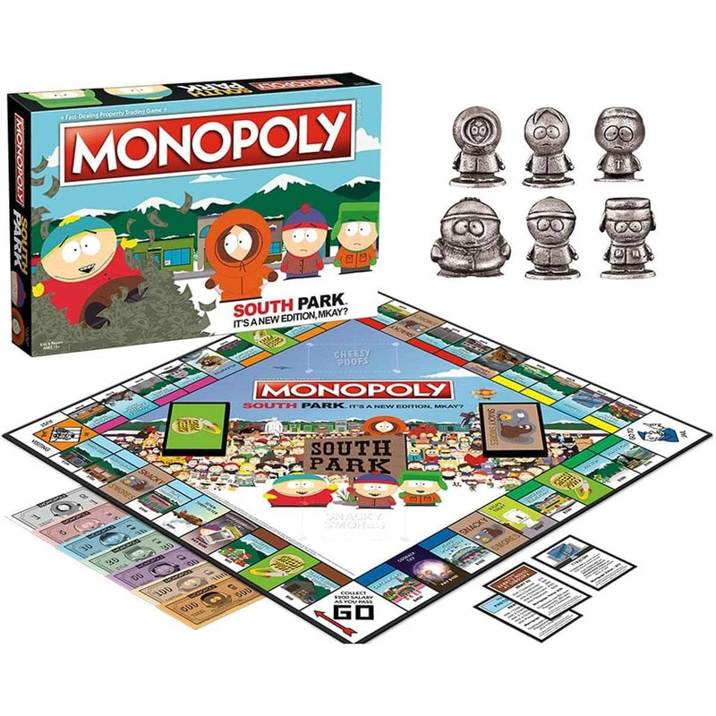 MONOPOLY South Park társasjáték angol nyelv?